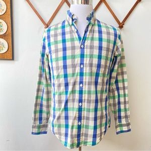 Jack Spade Colorful Checkered Button Down Shirt